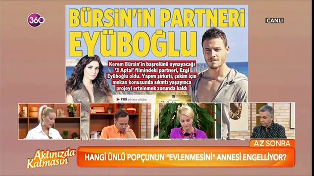 Kerem Bürsin'in yeni partneri Ezgi Eyüboğlu oldu