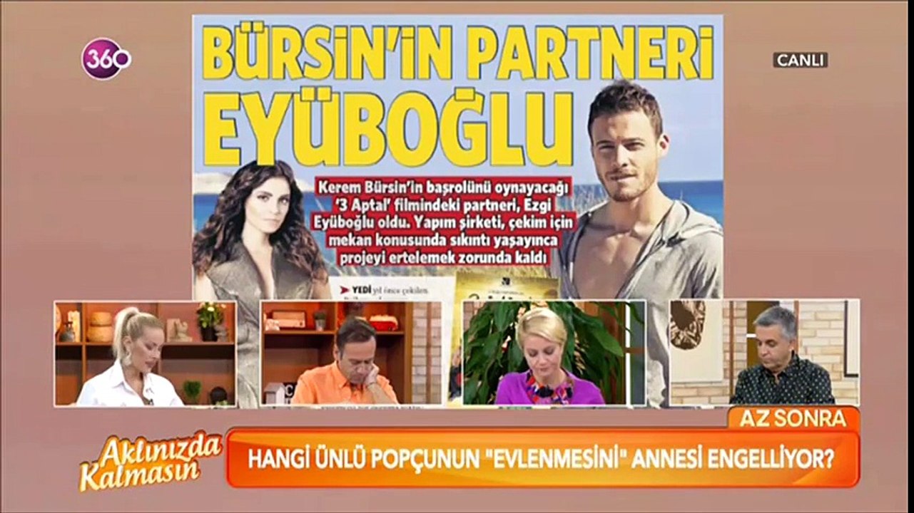Kerem Bürsin'in yeni partneri Ezgi Eyüboğlu oldu
