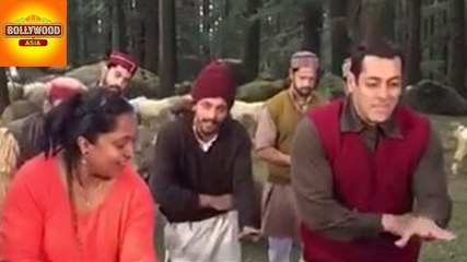 Salman Khan Rehearsing For Tubelight Song | Funny Video | Bollywood Asia