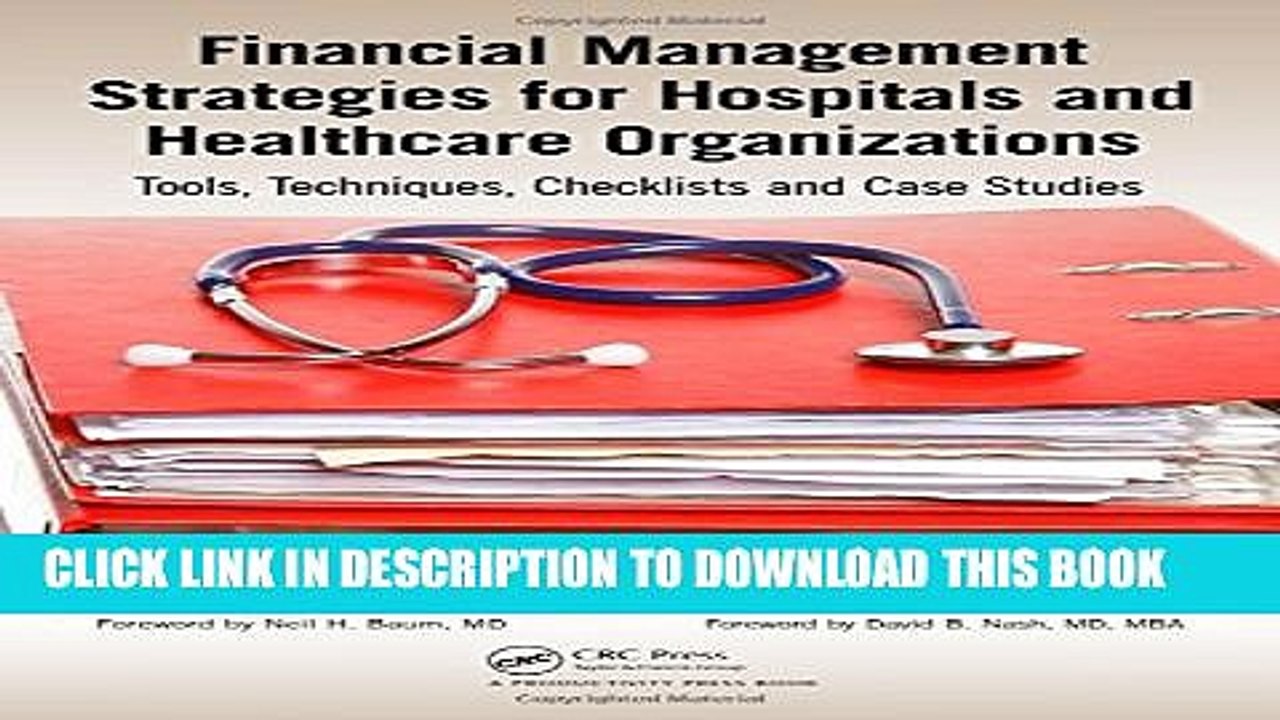 [PDF] Financial Management Strategies for Hospitals and Healthcare Organizations: Tools,