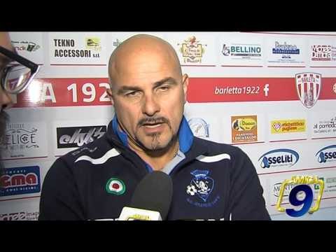Barletta - Atl. Vieste 1-1 | Post Gara Franco Cinque Allenatore Atletico Vieste