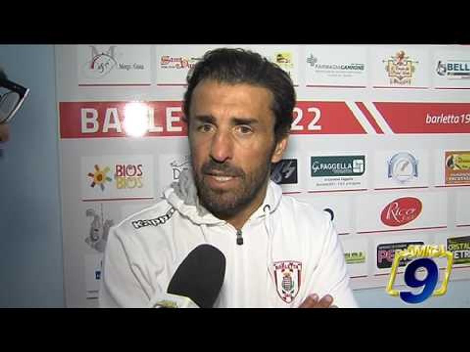 Barletta - Atl. Vieste 1-1 | Post Gara Francesco Bitetto Allenatore Barletta