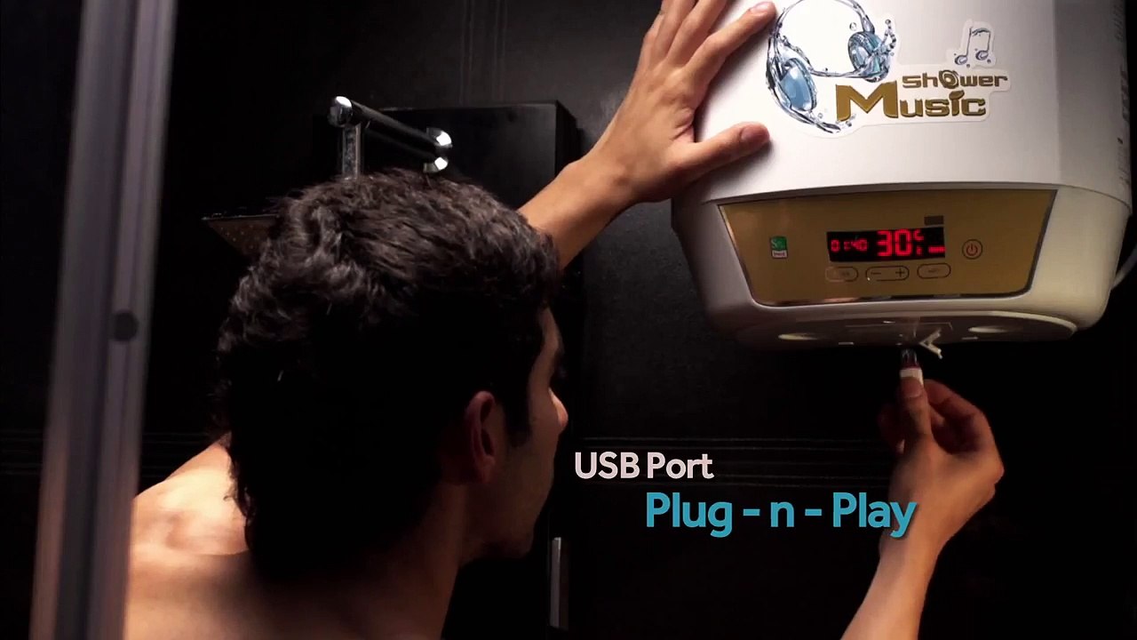 Haier Aquatunes- Musical Water Heater