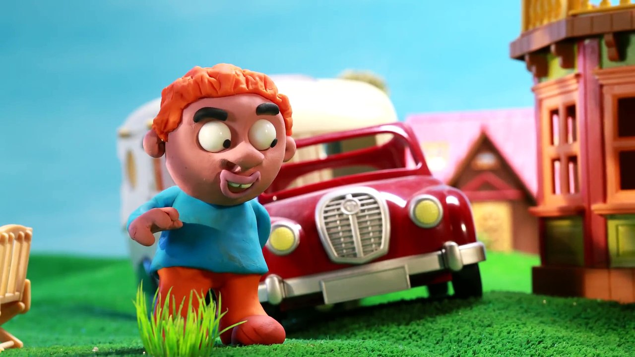 Elsa Superpowers Frozen Boy - Disney Frozen Cartoon Episodes - Play Doh Stop Motion