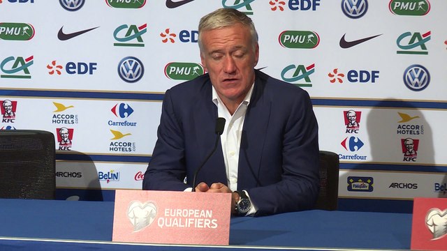France - Bulgarie: Didier Deschamps parle du duo K. Gameiro et A. Griezmann
