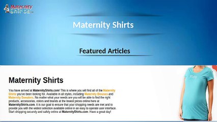 Maternity Button Down Shirts