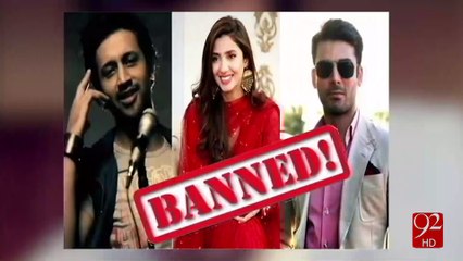 Fawad khan speaks up on pak-india relation -8-10-2016 - 92NewsHD