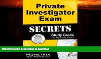 FAVORITE BOOK  Private Investigator Exam Secrets Study Guide: PI Test Review for the Private