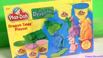 Play Doh Dragon Tales Playset How to Make Ord & Zak Dragons Play Dough Historinhas de Dragões