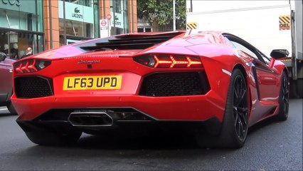ROSSO MARS Lamborghini Aventador w/ SPORTS Exhaust!