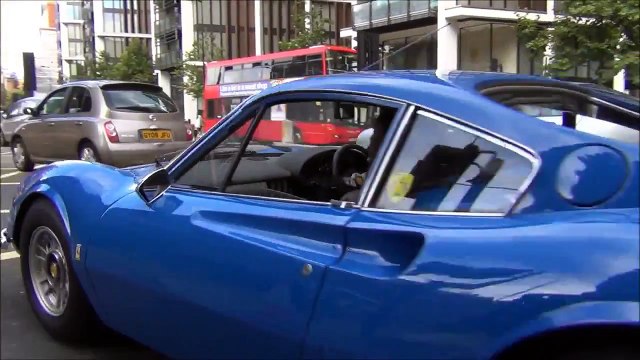 London Supercars September 2013: 'F1' Khan Veyron,TWO-TONE Aventador, RARE Ferrari 196, GT40 etc