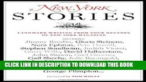 Collection Book New York Stories: Landmark Writing from Four Decades of New York Magazine