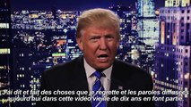 Propos machistes: Trump s'excuse et s'en prend aux Clinton