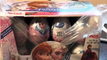 24 Surprise Eggs unboxing from Disney Frozen, with Olaf, Queen Elsa, disney collector br