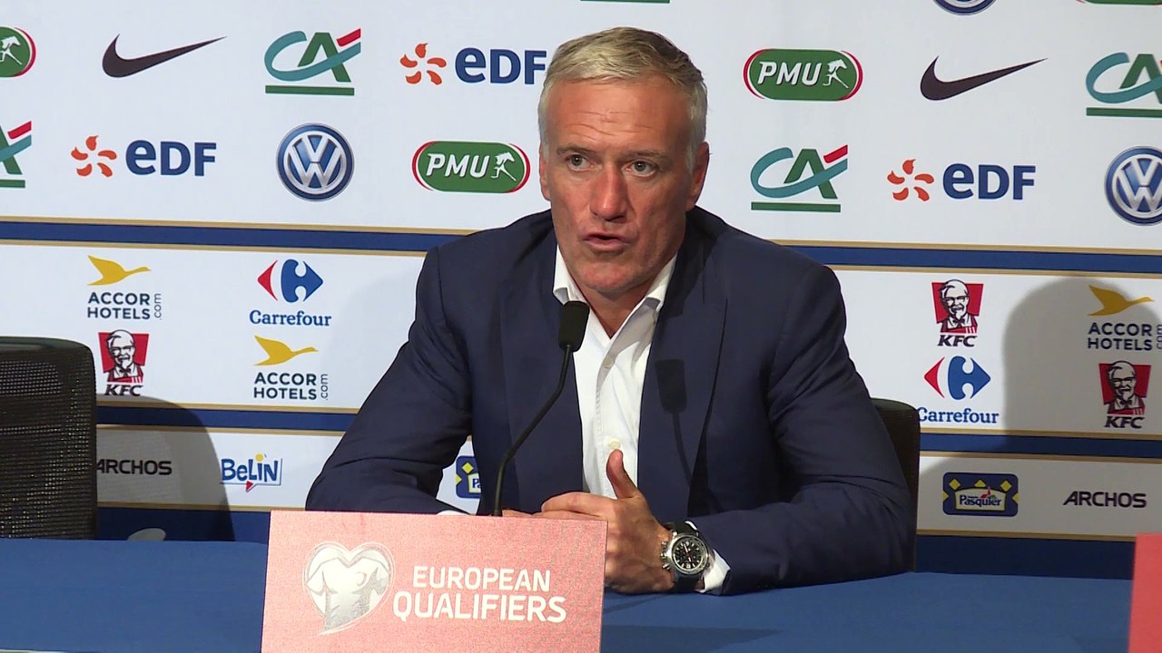 Qualifs CM 2018 - Bleus: Didier Deschamps parle de Paul Pogba