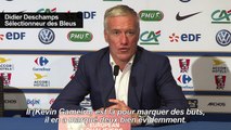 Football: Deschamps enchanté du duo Gameiro-Griezmann