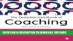 New Book The Complete Handbook of Coaching