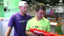 Nerf Blasters Battle | Dude Perfect