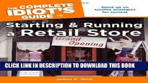 New Book The Complete Idiot s Guide to Starting and Running a Retail Store (Complete Idiot s