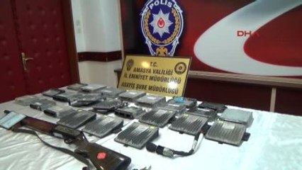 Amasya?da Oto Hırsızlarına 6 Tutuklama