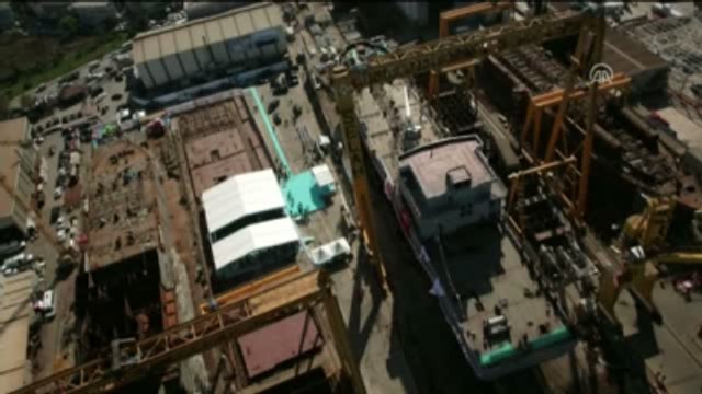 Tcg Yzb. Güngör Durmuş Gemisinin Denize İndirme Töreni - Oramiral Bülent Bostanoğlu