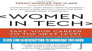 New Book Women in Tech: Take Your Career to the Next Level with Practical Advice and Inspiring