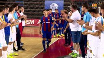 [HIGHLIGHTS] FUTSAL (Copa Catalunya): FC Barcelona Lassa – Catgas Santa Coloma (6-4)