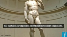 Comment ça se fait que les statues grecques ont des petits pénis ?