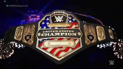 WWE Battleground 2015 John Cena Vs Kevin Owens US Title Match