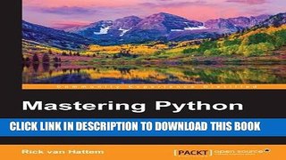 Collection Book Mastering Python