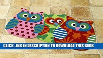 [PDF] Peinture 102017 tapis/Paillasson Design ergonomique avec trois hiboux 40 x 80 cm Exclusive