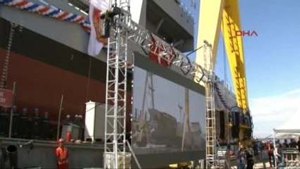 Tcg Yzb. Güngör Durmuş Lojistik Destek Gemisi Denize İndirildi -2