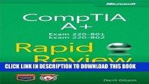 Collection Book CompTIA A  Rapid Review (Exam 220-801 and Exam 220-802)