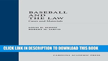 [PDF] Baseball and the Law: Cases and Materials Full Online