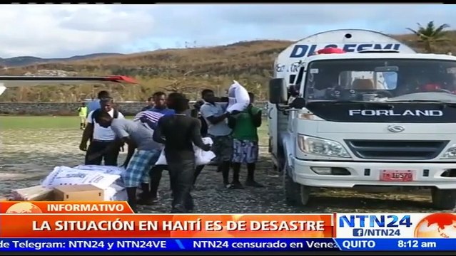 Devastación en Haití: paso del huracán Matthew deja casi 900 muertos y más de un millón de damnificadosHaití quedó en ruinas por el paso del huracán Matthew