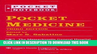 [PDF] Pocket Medicine: The Massachusetts General Hospital Handbook of Internal Medicine (Pocket