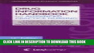 [Read PDF] Drug Information Handbook for Advanced Practice Nursing (Lexi-Comp s Drug Reference