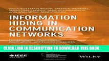 Collection Book Information Hiding in Communication Networks: Fundamentals, Mechanisms,