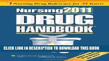 [PDF] Nursing 2011 Drug Handbook with Online Toolkit (Nursing Drug Handbook) Full Colection
