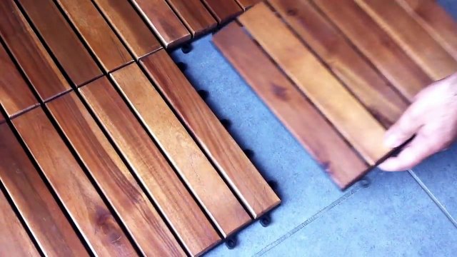 Decktropic Ahşap Yer Karosu -Geçmeli Ahşap Yer Karosu