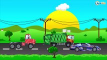 Cartoon for children - The Truck lost body. Cars & Trucks Cartoons for kids - Episode 21