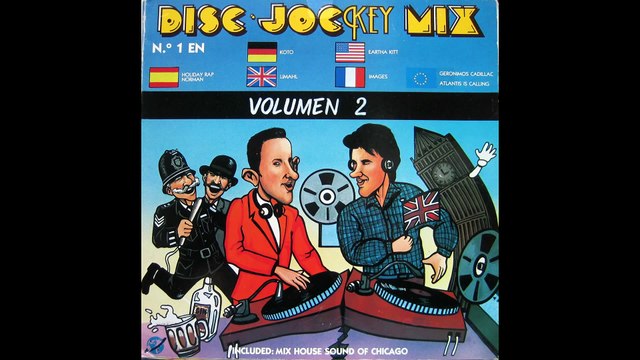 DISC JOCKEY MIX 2 ,1987,Jimmy Brown,Marvin Howell,Megamix Cara A y B