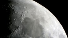 UFO on the Moon - Telescope (9-10-2016)