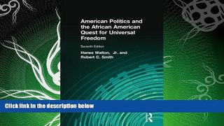 book online  American Politics and the African American Quest for Universal Freedom