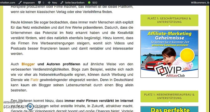 Wie kann man Geld im Internet verdienen - Einblick in die Top Gelegenheit
