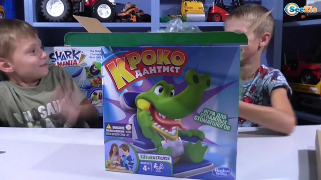 КРОКОДИЛ ЧЕЛЛЕНДЖ Крокодил откусил пальцы! Игры для детей CROCODILE DENTIST CHALLENGE