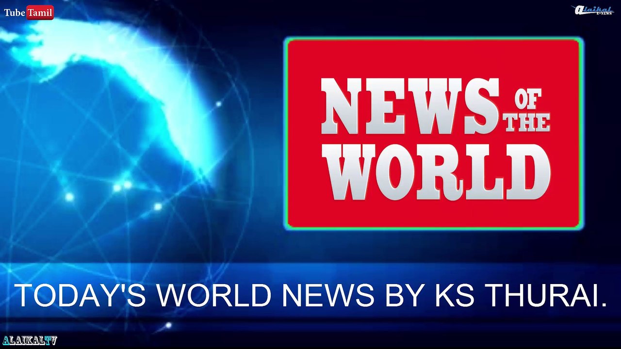 Today's World News. 08.10.16 - By. K.S.Thurai