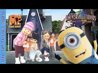 DESPICABLE ME: MINION MAYHEM Intro and Meet Margo, Agnes, Edith | Liam and Taylor's Corner