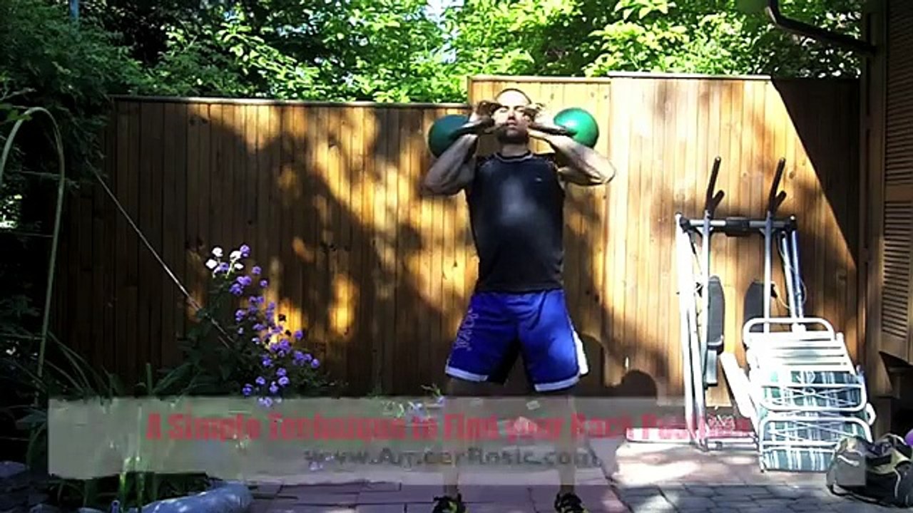 Ameer Rosic - Kettlebell Rack Training.