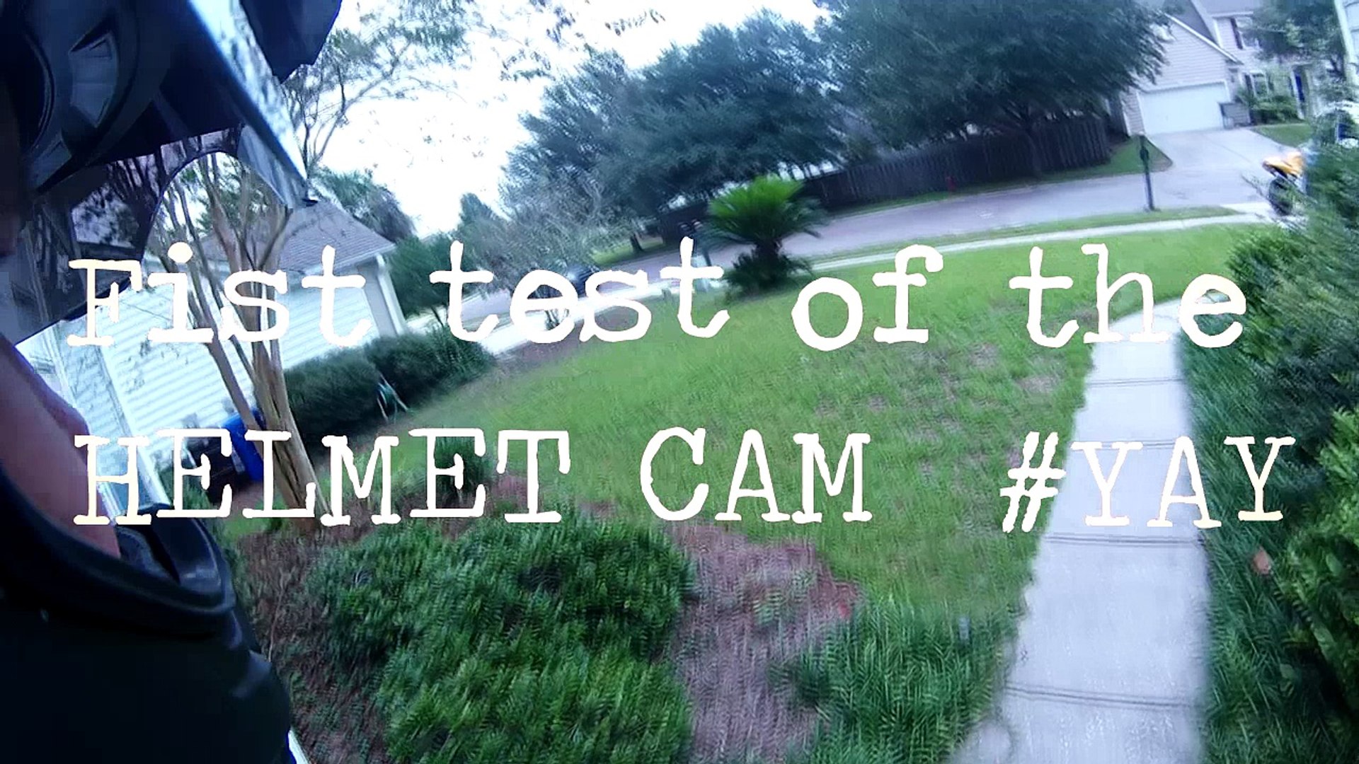 ⁣Helmet Cam testing | ION Speed Pro | Hurricane Prep